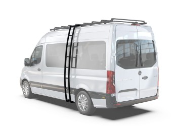 Drabina Mercedes Sprinter H2 z bagażnikiem dachowym Slimpro Van - Front Runner