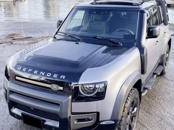 Panel solarny na maskę - Land Rover Defender (2020-) Lensun 90W