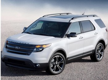 Panel solarny na maskę - Ford Explorer (2011-2015) Lensun 90W