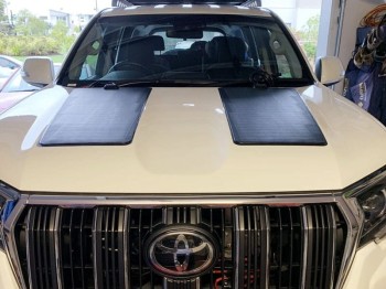 Panel solarny na maskę - Toyota Land Cruiser Prado (2016-2023) Lensun 90W