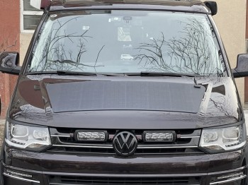 Panel solarny na maskę - Volkswagen VW T5 T6 Camper Van Lensun 80W