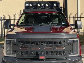 Panel solarny na maskę - Ford Super Duty 4th Gen (2017-2022) F250 Lensun 65W