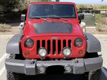 Panel solarny na maskę - Jeep Wrangler JK Lensun 105W