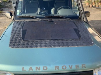 Panel solarny na maskę - Land Rover Discovery (1990-1999) Lensun 100W