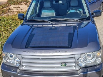 Panel solarny na maskę - Ranger Rover L322 (2001-2012) Lensun 100W