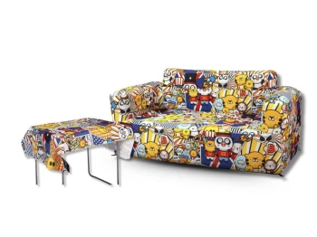 Zestaw Sofa dmuchana YOLCO GS4W + Obrus turystyczny YOLCO TT145