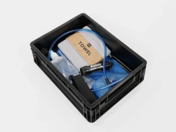 BOXIO WASH UP - Eurobox z systemem filtracji wody i ręcznikami