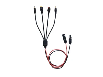 Kabel adapterowy do paneli słonecznych LensunSolar do stacji zasilania - 1m