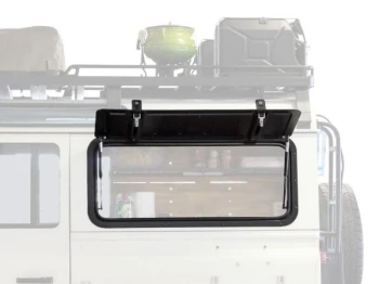 Okno uchylne Gullwing Aluminium do Land Rover Defender (1983-2016) - Front Runner