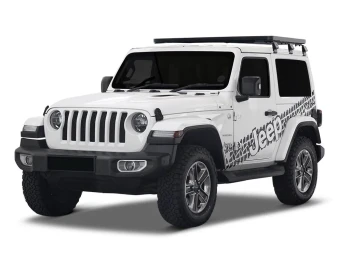 Bagażnik dachowy Slimline II 1/2 Jeep Wrangler JL 2-Door (2018–obecnie) podwyższony - Front Runner