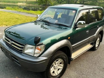 Panel solarny na maskę - Toyota Land Cruiser Prado KZJ95 Lensun 95W