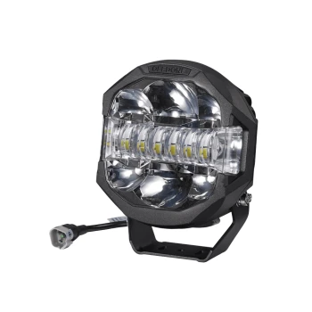 Lampa LED 7" 100W Combo zasięg 750m + światło do jazdy dziennej