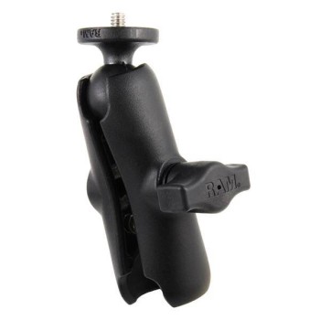 Ramię RAM® z podwójnym gniazdem i adapterem kamery sportowej 1/4"-20