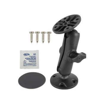 RAM® Universal Composite Double Ball Mount z dyskiem samoprzylepnym