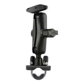 Podwójne mocowanie kulowe RAM® Handlebar U-Bolt - rozmiar B, stal nierdzewna średnia