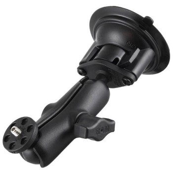 Uchwyt RAM® Twist-Lock™ z przyssawką i adapterem kamery 1/4"-20 - średni