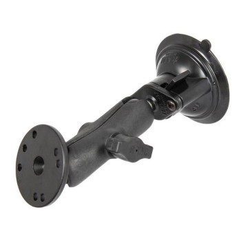 Kompozytowy uchwyt na przyssawkę RAM® Twist-Lock™ z okrągłą płytką