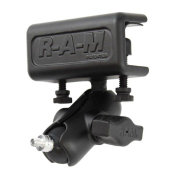 RAM® Glare Shield Clamp Podwójne mocowanie kulowe z gwintowanym kołkiem 1/4"-20