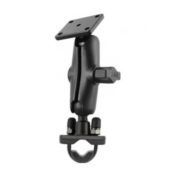 RAM® Kierownica U-Bolt Double Ball Mount z otworami AMPS