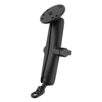 Mocowanie adaptera RAM® 9 mm z okrągłą płytką - długie
