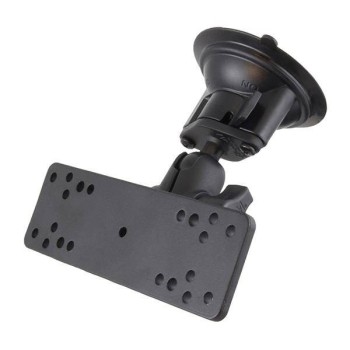 Uchwyt RAM® Twist-Lock™ z przyssawką i płytką na elektronikę - krótki