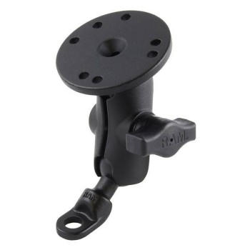 Mocowanie adaptera RAM® 9mm z okrągłą płytką - krótkie