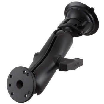 Uchwyt RAM® Twist-Lock™ z przyssawką i okrągłym adapterem - średni