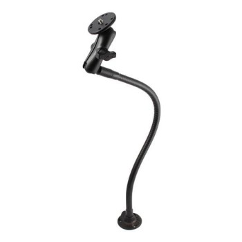 Ramię elastyczne RAM® 18" z podwójnym mocowaniem kulowym i kołkiem gwintowanym 1/4"-20