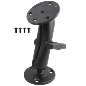 RAM® Double Ball Mount ze sprzętem Raymarine