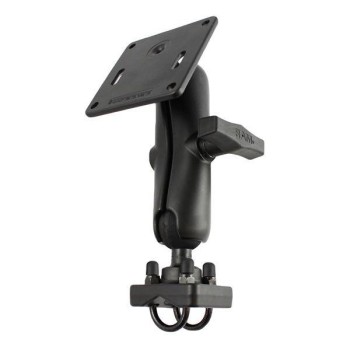 RAM® Double U-Bolt Mount z płytką VESA 75x75mm do szyn .75" - 1"