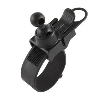 Uchwyt szynowy RAM® EZ-Strap™ z krótkim adapterem RAM® do podwójnej kuli firmy Garmin