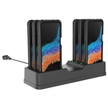 RAM® 6-portowa stacja ładująca dla Samsung XCover6 Pro z OEM lub RAM® Skin™