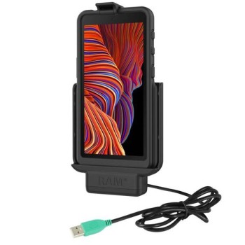 RAM® EZ-Roll'r™ Powered Dock dla Samsung XCover 5 z RAM® Skin™