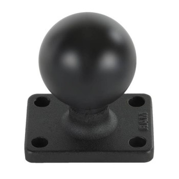 Podstawa kulowa RAM® z 4-otworowym wzorem 1" x 2" - rozmiar C