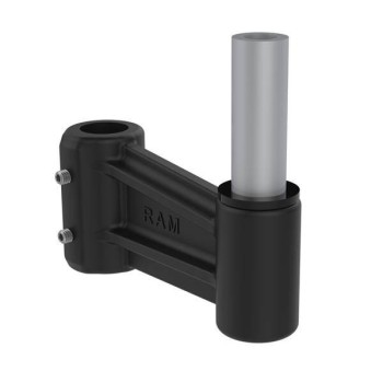 Ramię krótkiego ramienia wychylnego RAM® ze słupkiem 1/2" NPT i otworem 1/2" NPT