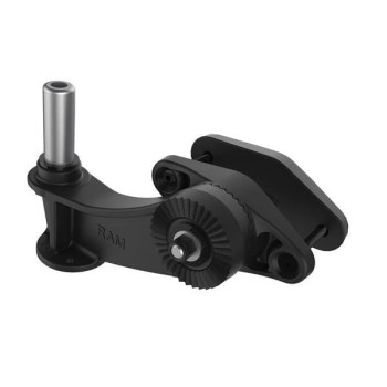 RAM® 4-calowa kwadratowa podstawa zaciskowa z grzechotką i 1/2-calowym słupkiem NPT