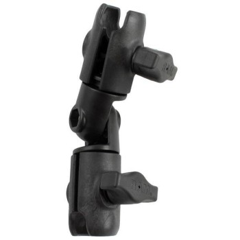 RAM® Composite Double Socket Obrotowe i zapadkowe ramię bez środkowego pokrętła