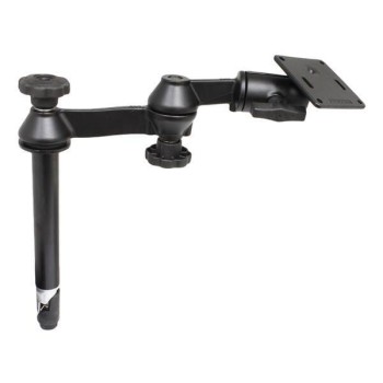 Górny słupek RAM® 8" z podwójnymi wahaczami i płytą VESA 75x75mm