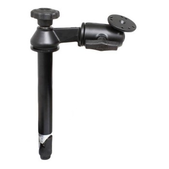 Górny słupek RAM® 8" z pojedynczym wahaczem i okrągłą płytą