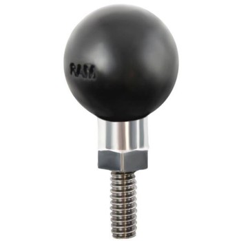 Adapter kulowy RAM® z kołkiem gwintowanym 1/4"-20 x 1/2".