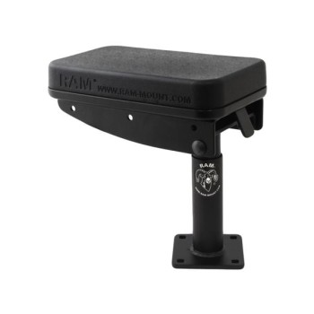 Teleskopowy podłokietnik konsoli RAM® Tough-Box™ z 5-calowym dolnym słupkiem
