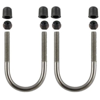 Zestaw śrub U-bolt RAM® ze stali nierdzewnej do szyn od 1" do 1,25"