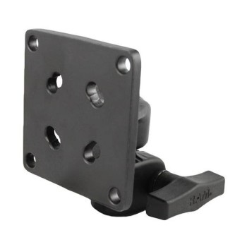 Płytka RAM® 75x75mm VESA z otworem 1/2" NPT