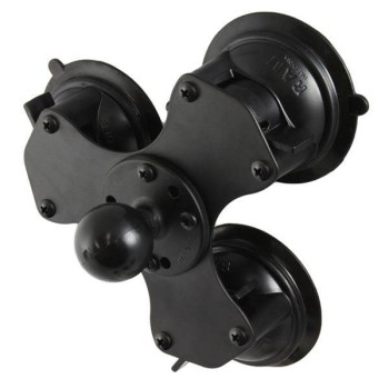 RAM® Twist-Lock™ Potrójna podstawa przyssawki z kulką