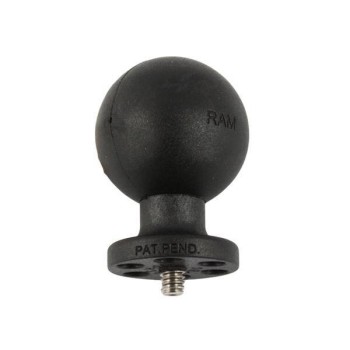Adapter kulowy RAM® z trzpieniem gwintowanym 1/4"-20 do kamer sportowych - rozmiar C