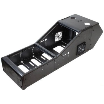 Kątowa konsola RAM® Tough-Box™ z owiewką Ford Crown Vic - bez słupków