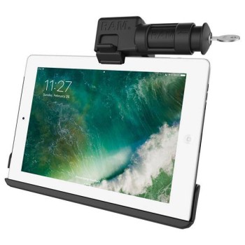 Zamykany na klucz uchwyt RAM® EZ-Roll'r™ do iPada 6. generacji, Air 2 i więcej