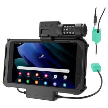 RAM® Combo Locking Power + Dual USB Dock dla Tab Active5 i 3