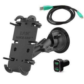 Zestaw samochodowy RAM® Quick-Grip™ XL Type-C