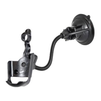 Uchwyt z Przyssawką RAM® Twist-Lock™ z ramieniem RAM® Flex-Arm™ do Garmin Astro 220 i więcej